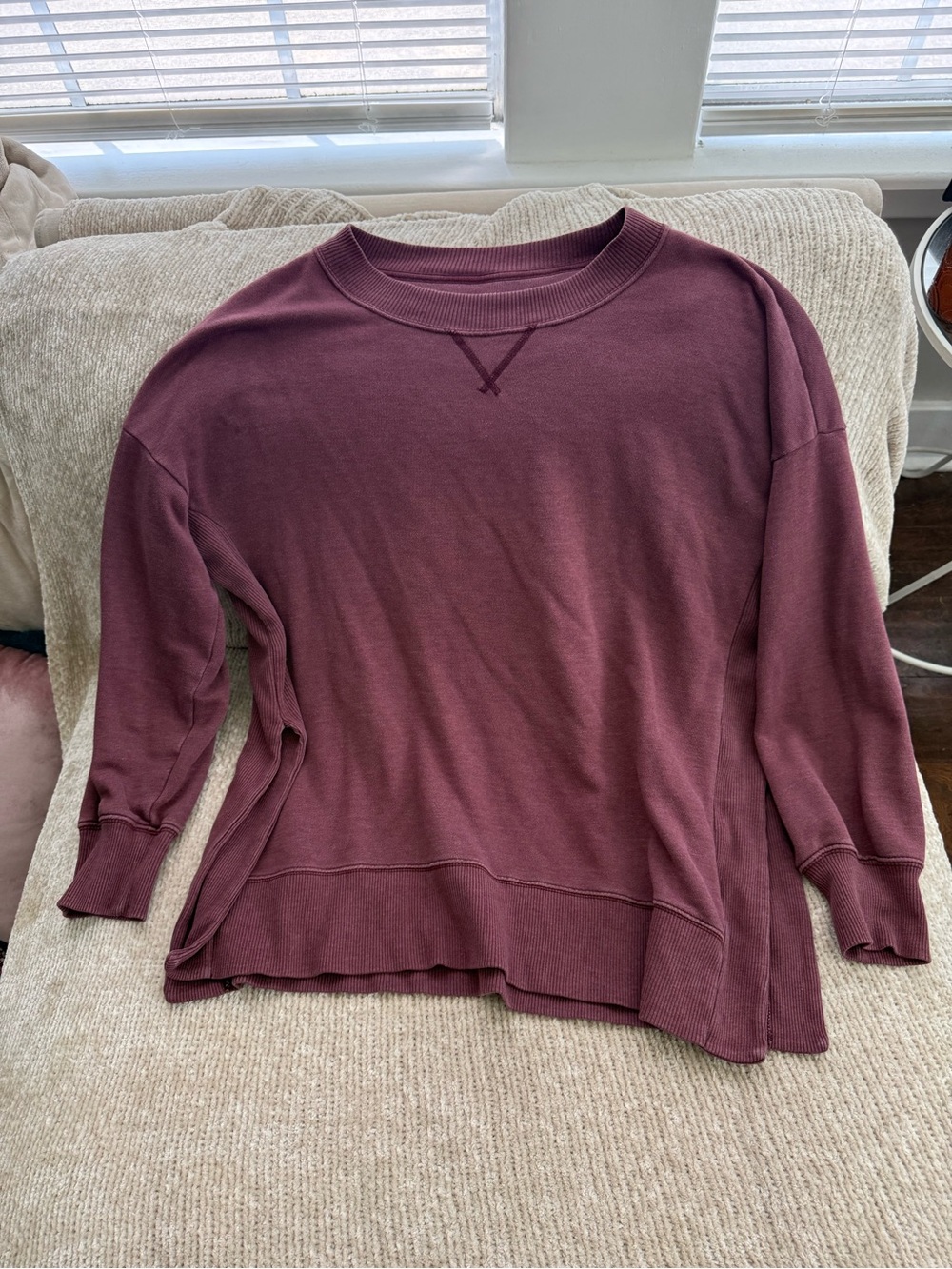 Aerie Burgundy Sweatshirt